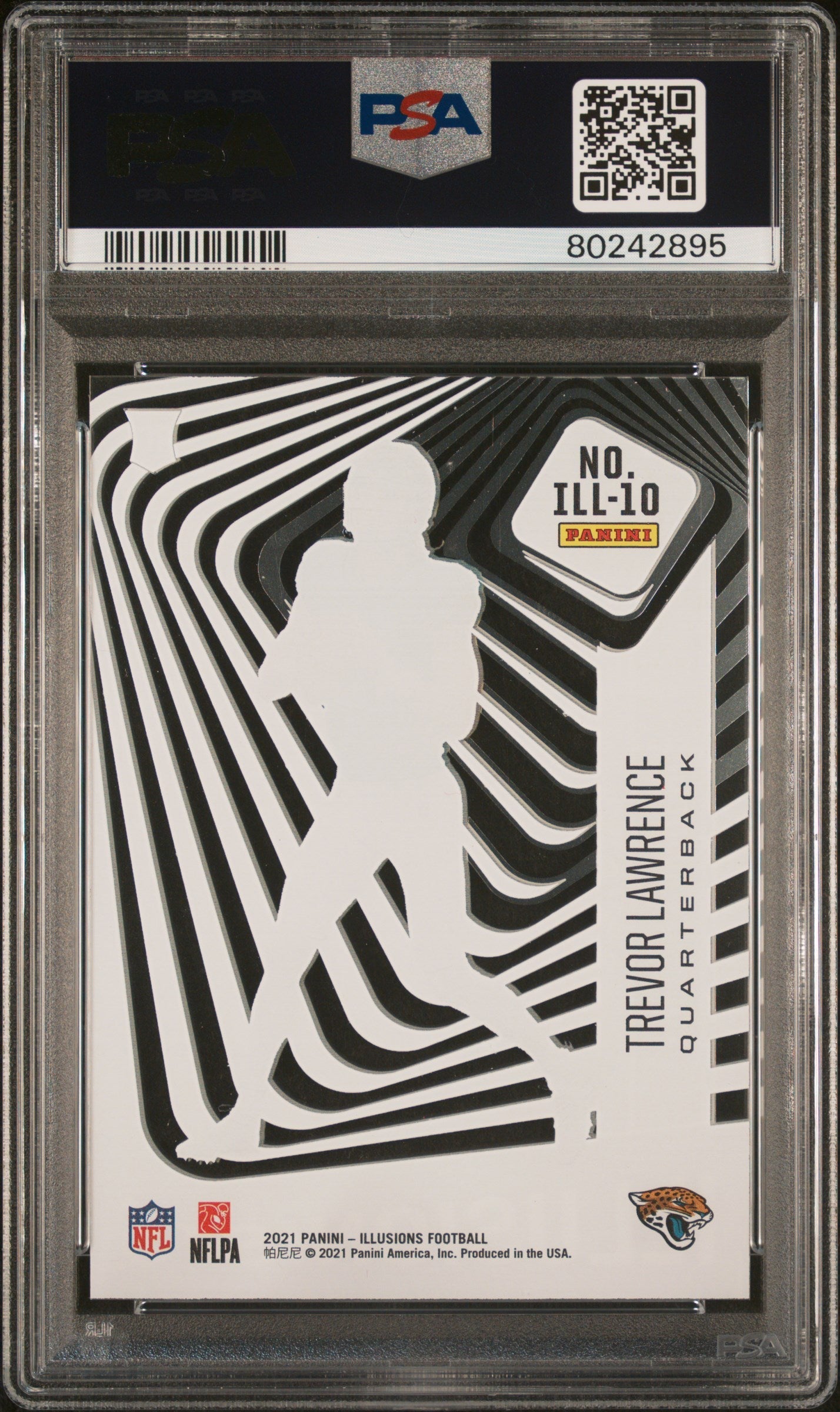 2021 Panini Illusions Illusionists Trevor Lawrence Rookie #ILL10 PSA 10 Jaguars - Graded Sports Cards