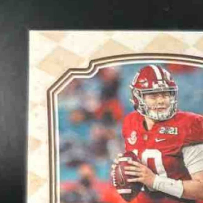 2021 Panini Legacy Mac Jones Futures Patch Auto Silver /150 RC Crimson Tide - Sports Cards