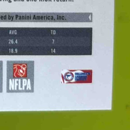 2021 Panini Luminance D Wayne Eskridge Auto 275/349 #185 RC Seattle Seahawks - Sports Cards