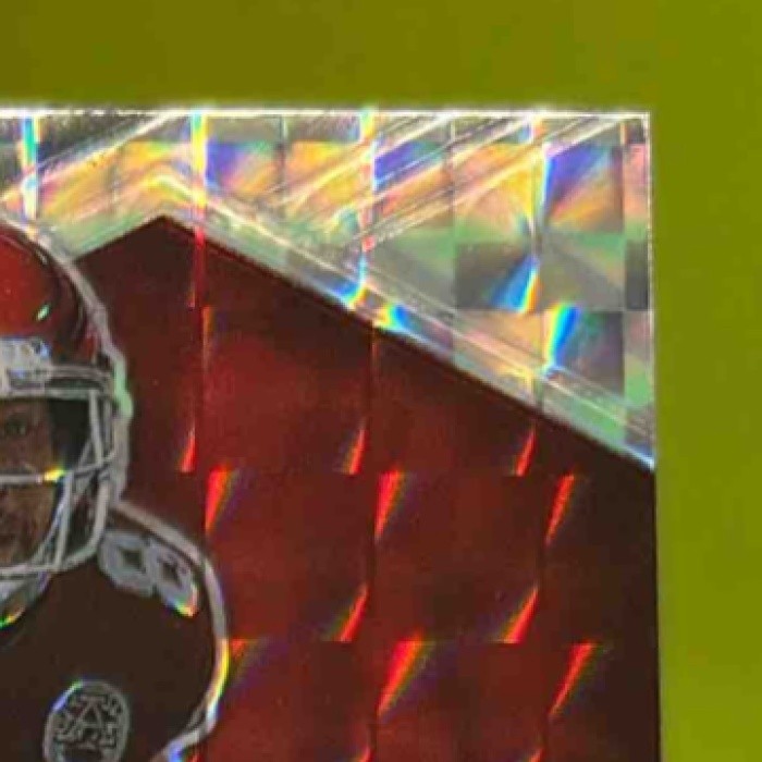 2021 Panini Mosaic Travis Kelce Prizm Silver #4 Kansas City Chiefs - Sports Cards