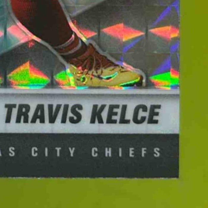 2021 Panini Mosaic Travis Kelce Prizm Silver #4 Kansas City Chiefs - Sports Cards
