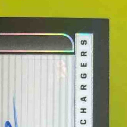 2021 Panini Obsidian Josh Palmer Rookie Jersey Ink /150 MEM Auto RC Chargers - Sports Cards