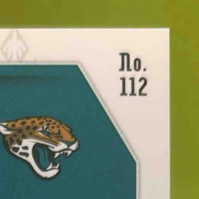 2021 Panini Phoenix Travis Etienne Jr. Green Lazer /25 #112 RC Jaguars - Sports Cards