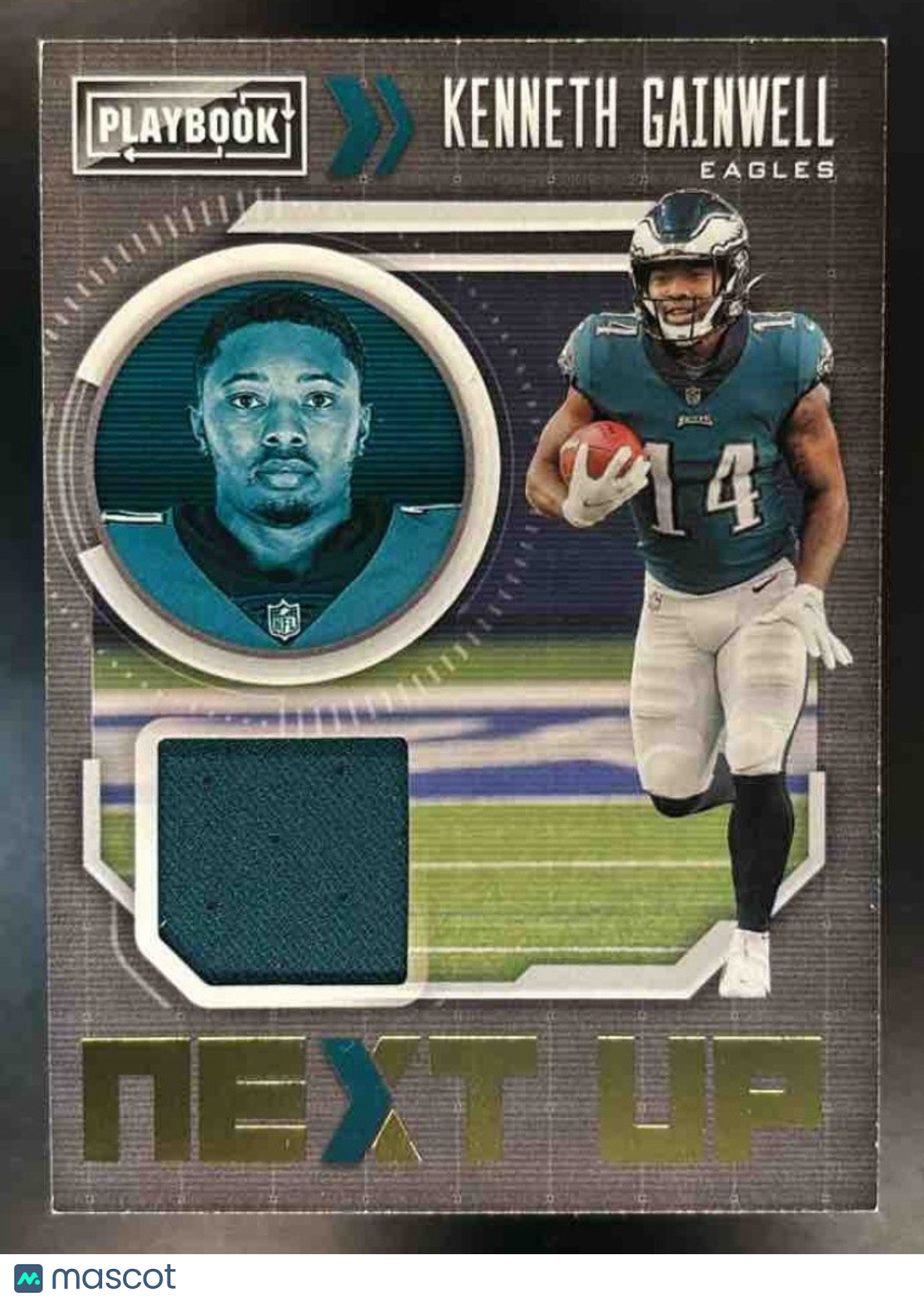 2021 Panini Playbook Kenneth Gainwell Next Up Jerseys RC Philadelphia Eagles - Sports Cards