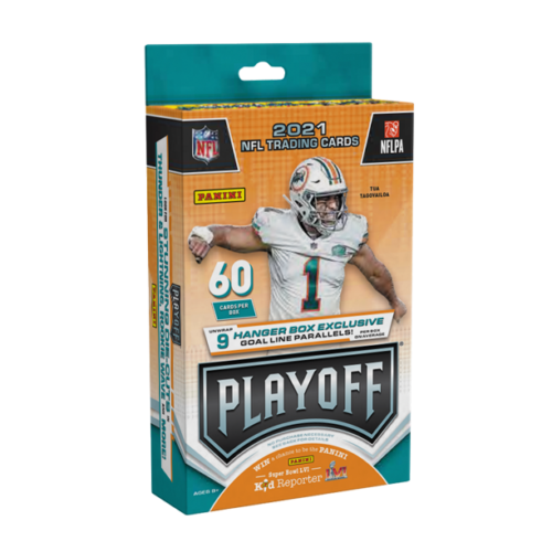 2021 Panini Playoff Football Hanger Box (Goal Line Parallels!) (60 Cards) - NFL Hanger