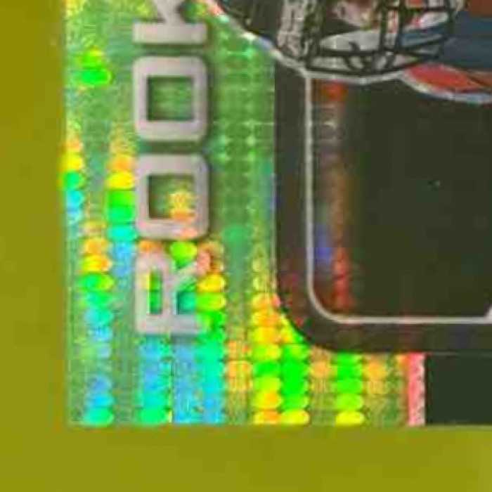 2021 Panini Prizm Nico Collins Rookie Gear Neon Green Pulsar MEM RC Texans - Sports Cards
