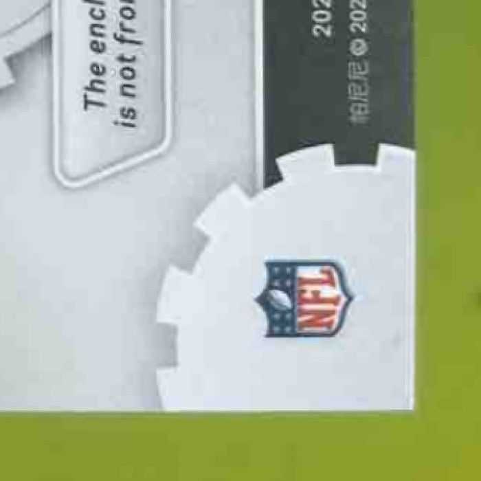 2021 Panini Prizm Nico Collins Rookie Gear Neon Green Pulsar MEM RC Texans - Sports Cards