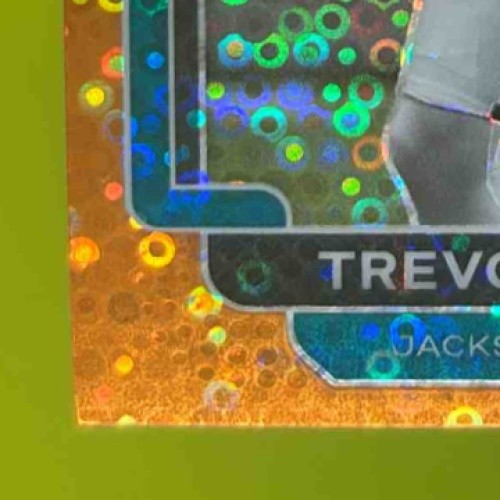 2021 Panini Prizm Trevor Lawrence Orange Disco #331 RC Jacksonville Jaguars - Sports Cards