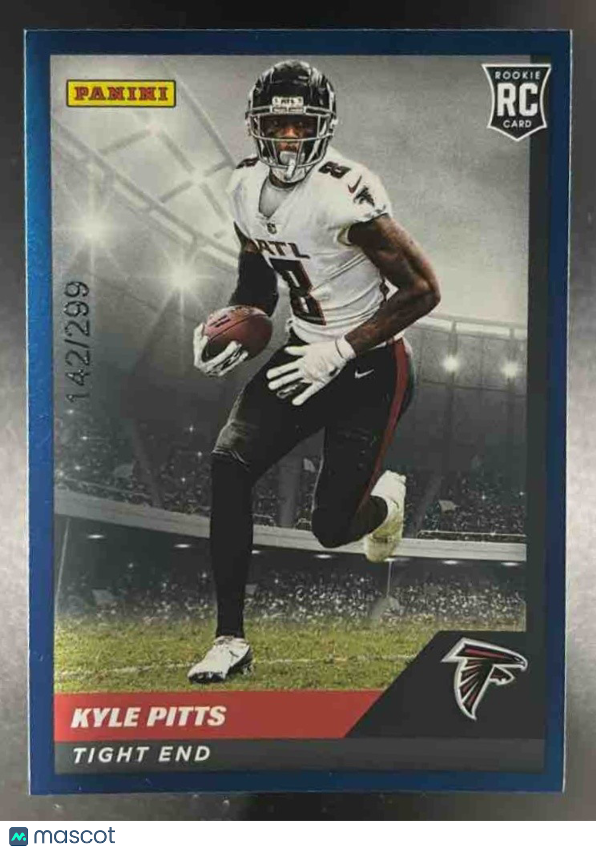 2021 Panini Sticker & Card Collection Kyle Pitts Blue /299 #69 RC Atlanta Falcon - Sports Cards