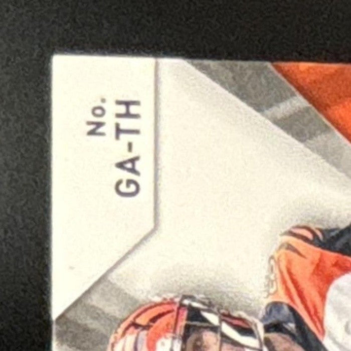 2021 Panini XR Tee Higgins Gamers Patch Auto MEM Cincinnati Bengals - Sports Cards