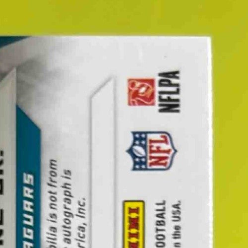 2021 Panini XR Travis Etienne Jr. Rookie XL Swatch Auto Blue /49 RC Jacksonville - Sports Cards