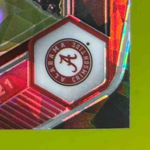 2021 Prizm Draft Picks Collegiate DeVonta Smith Red Ice #101 RC Crimson Tide - Sports Cards