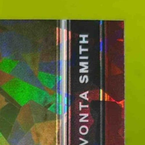 2021 Prizm Draft Picks Collegiate DeVonta Smith Red Ice #101 RC Crimson Tide - Sports Cards