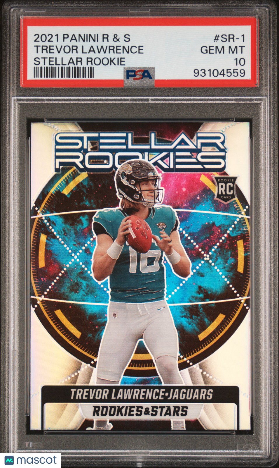 2021 Rookies & Stars Stellar Rookies Trevor Lawrence PSA 10 Jacksonville Jaguars - Graded Sports Cards