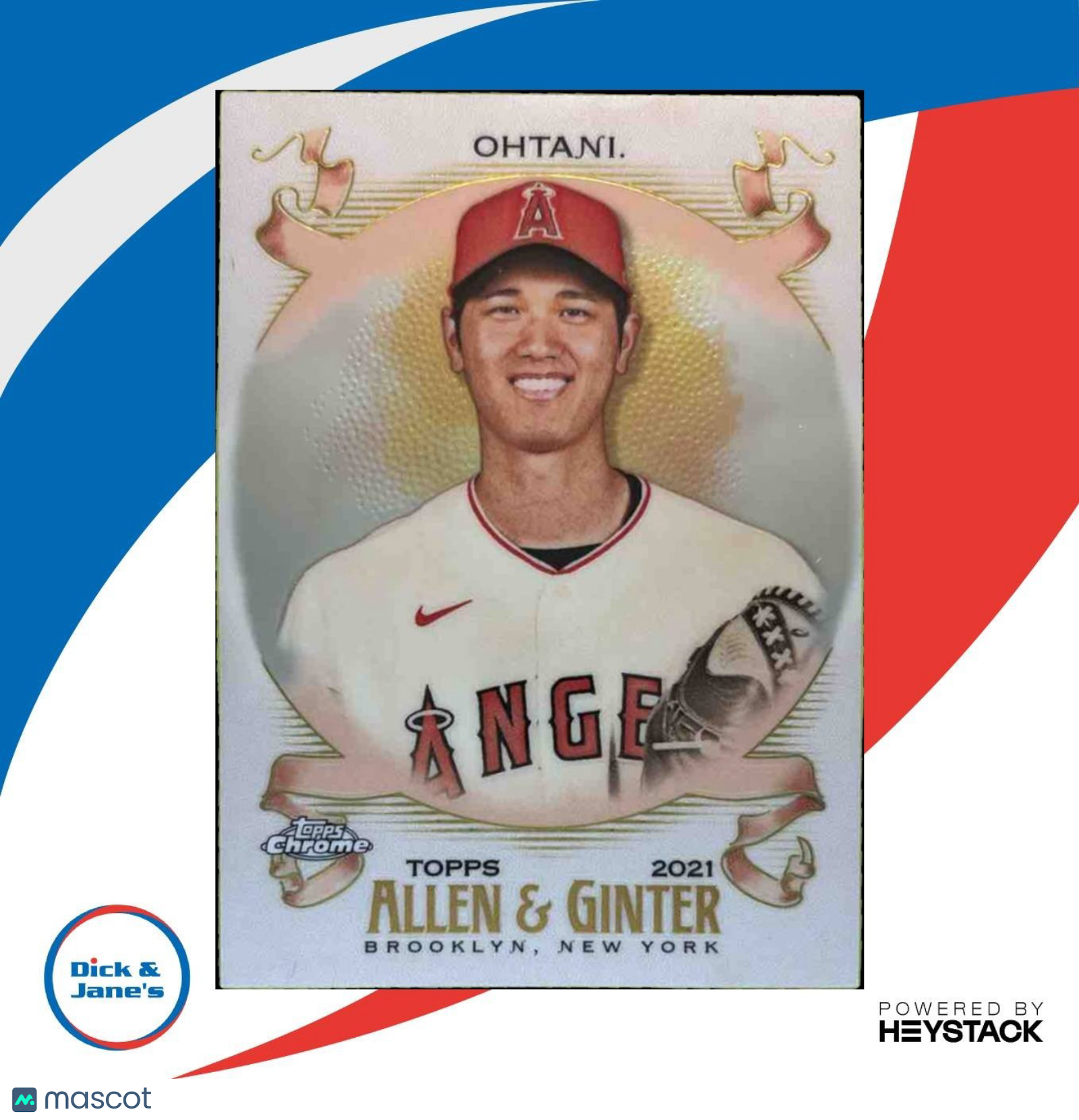 2021 Topps Allen & Ginter Chrome Shohei Ohtani #25 Los
