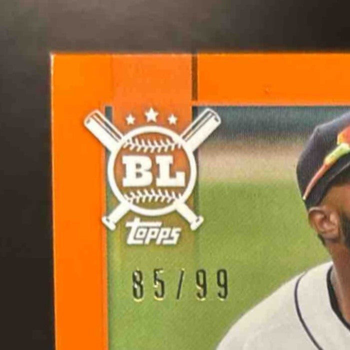 2021 Topps Big League Willi Castro Auto Electric Orange /99 Detroit Tigers - Sports Cards