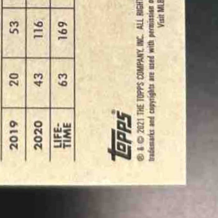 2021 Topps Chrome Platinum Anniversary Sean Murphy 70th Mini Diamond /70 - Sports Cards