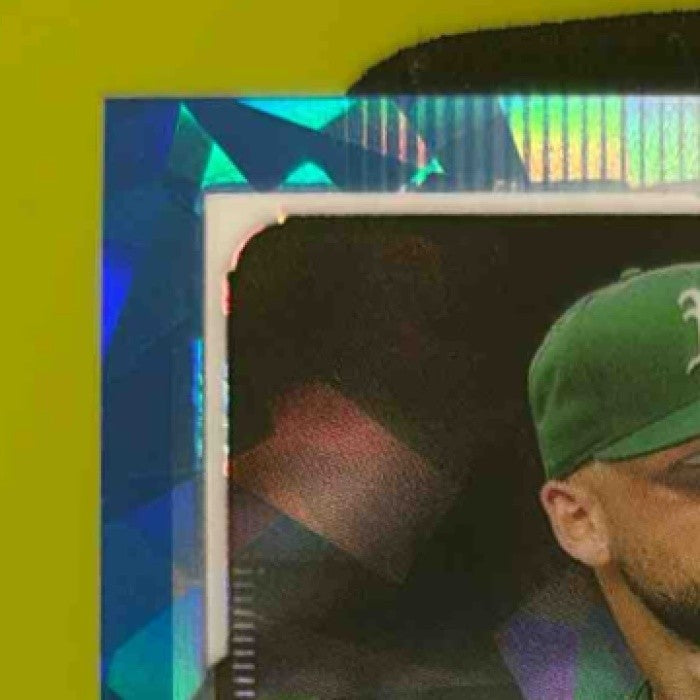2021 Topps Chrome Update Sapphire James Kaprielian Auto RC Oakland Athletics - Sports Cards