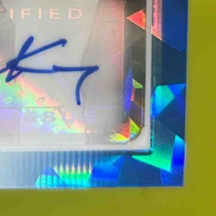 2021 Topps Chrome Update Sapphire James Kaprielian Auto RC Oakland Athletics - Sports Cards