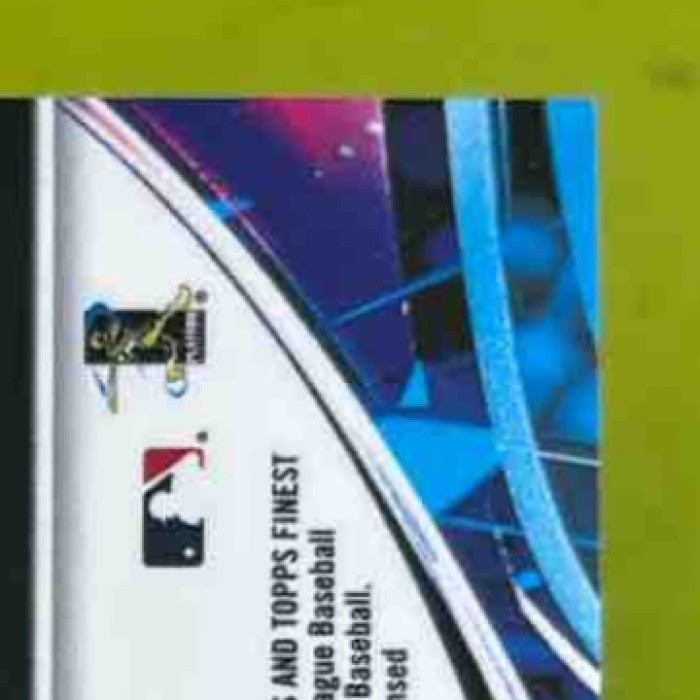 2021 Topps Finest Lewin Diaz Auto Green Refractor 52/99 #FA-LD RC Miami Marlins - Sports Cards