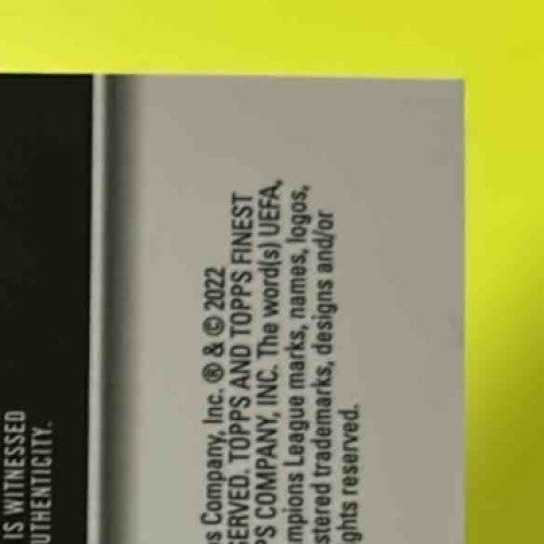 2021 Topps Finest UEFA Champions League Joe Gomez Auto #BA-JG - Sports Cards