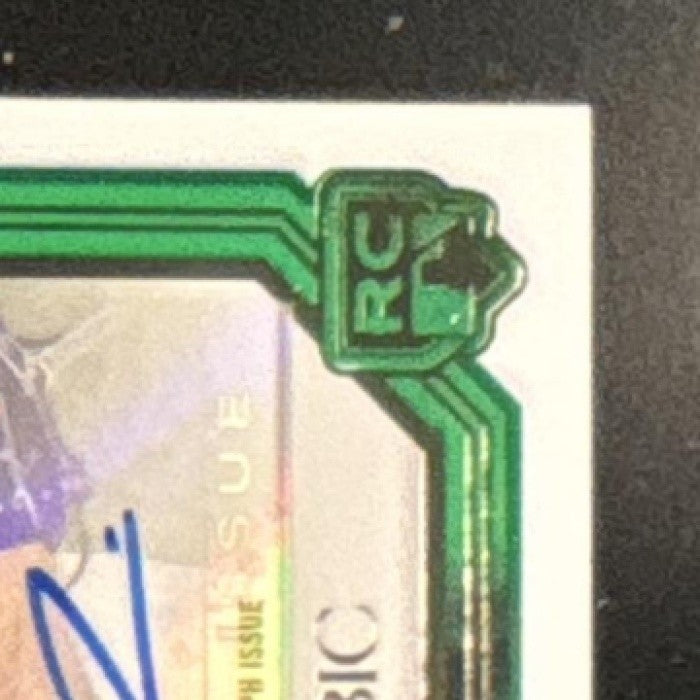 2021 Topps Gallery Kris Bubic Rookies Auto Green /99 RC Kansas City Royals - Sports Cards