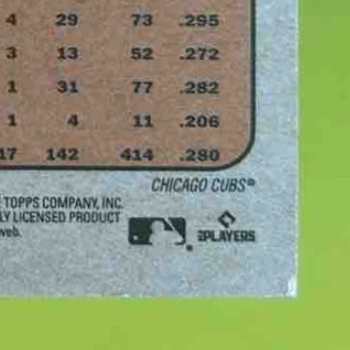 2021 Topps Heritage Kris Bryant Chrome 849/999 #550 Chicago Cubs - Sports Cards