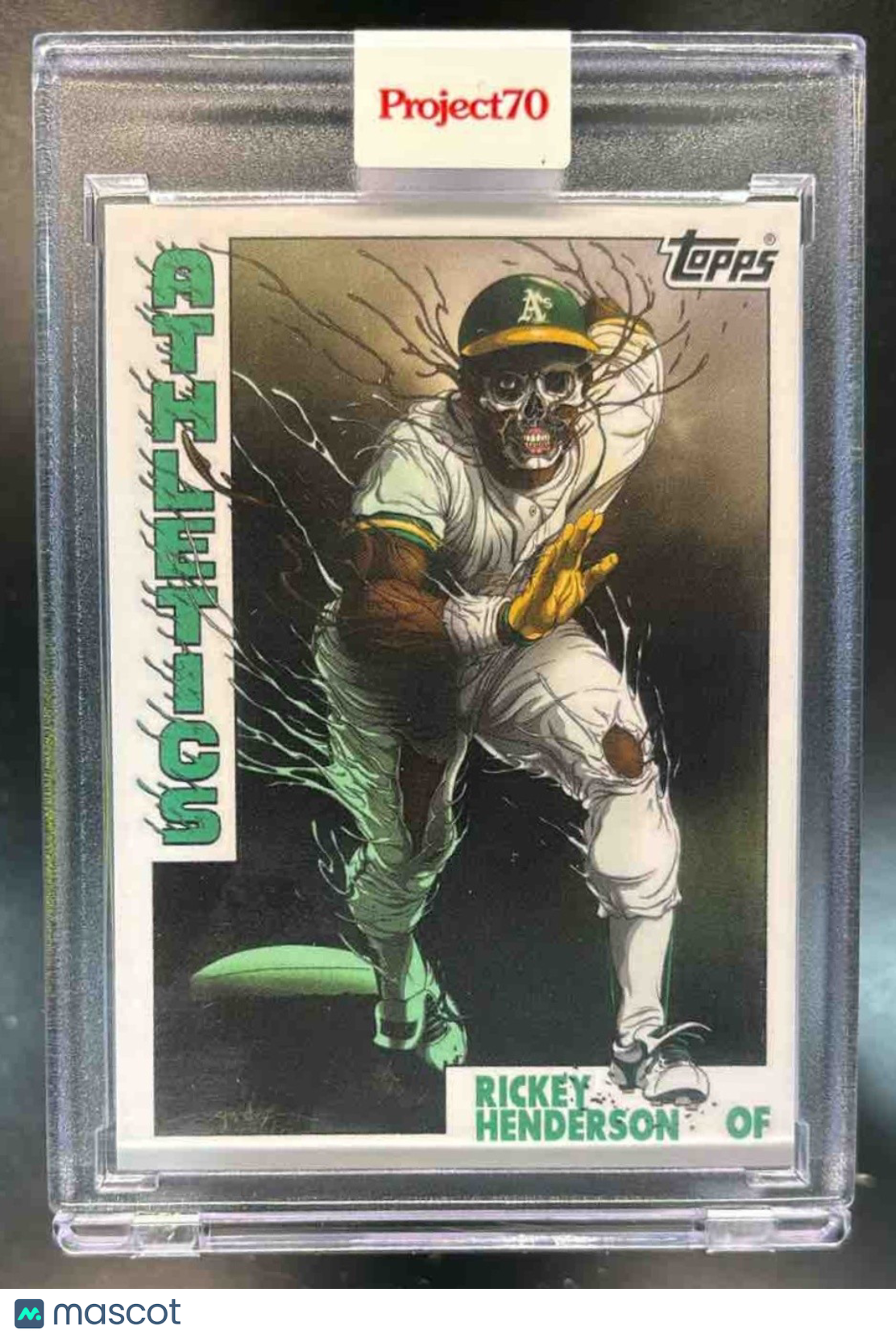 2021 Topps Project70 Rickey Henderson #812 Oakland Athletics - Sports Cards