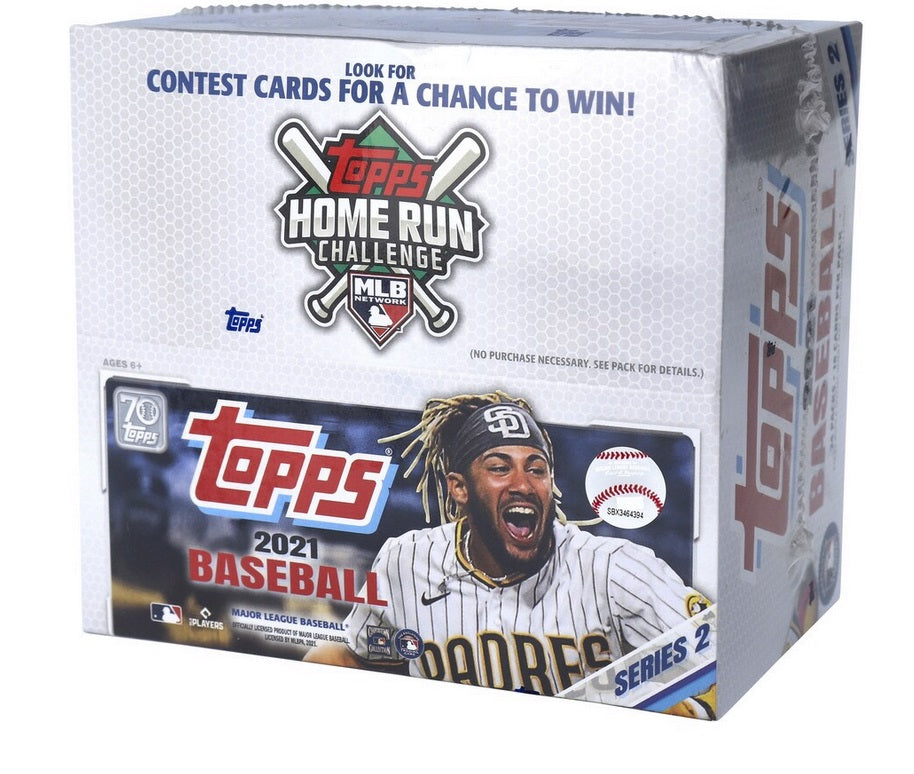 2021 Topps Series 2 Baseball 24-Pack Retail Box (24 Packs) - Sports Collectibles