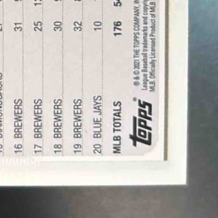 2021 Topps Update Chase Anderson Orange Foilboard /299 #US19 Phillies - Sports Cards