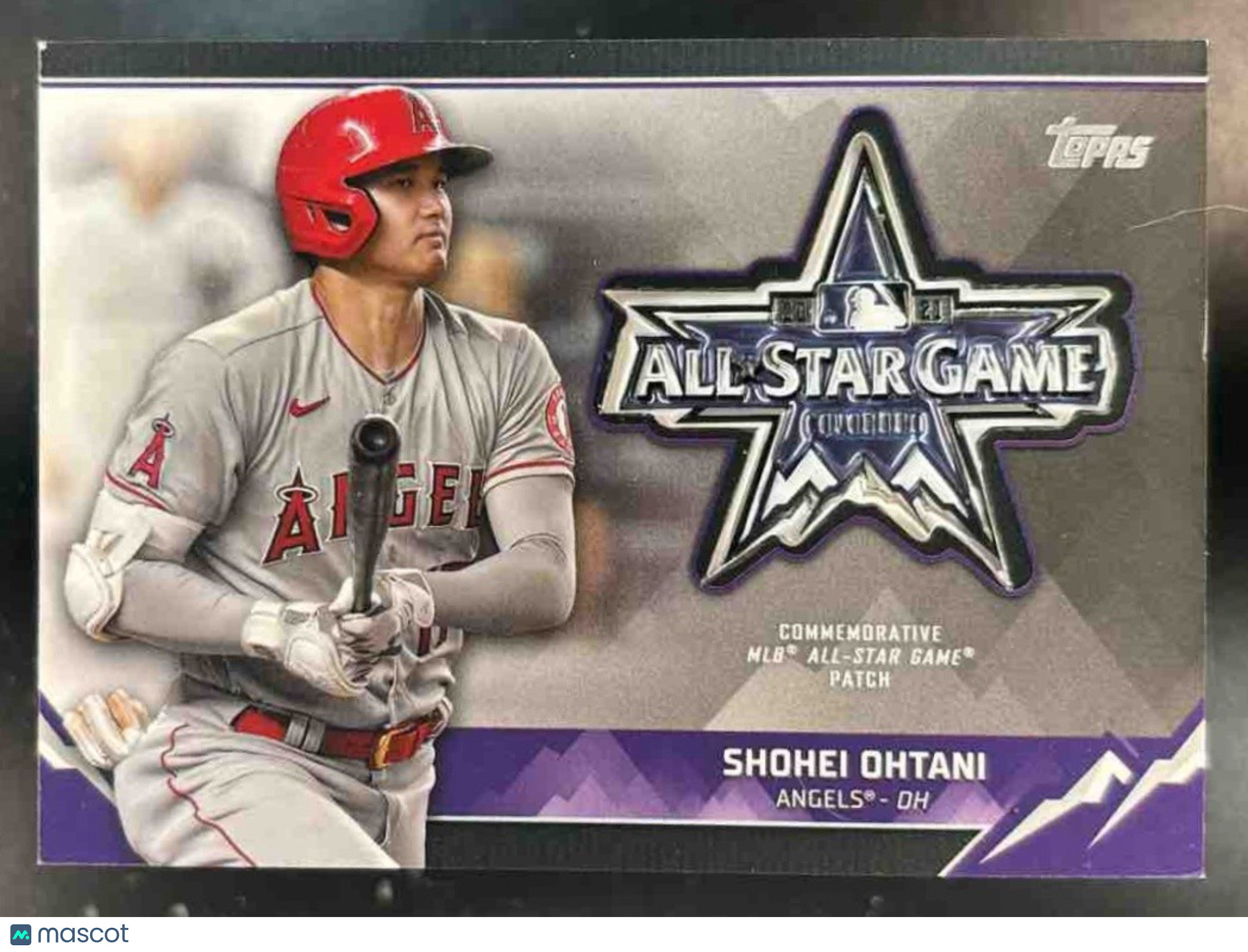 2021 Topps Update Shohei Ohtani All-Star Game Patch Black /199 Los Angeles Angel - Sports Cards