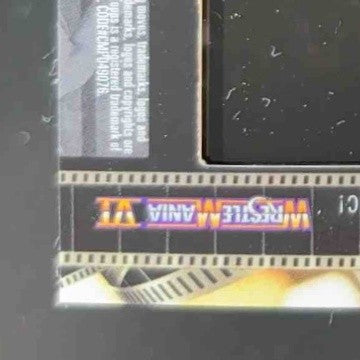 2021 Topps WWE Hulk Hogan vs. Ultimate Warrior Match Film Strips Light Green/199 - Sports Cards