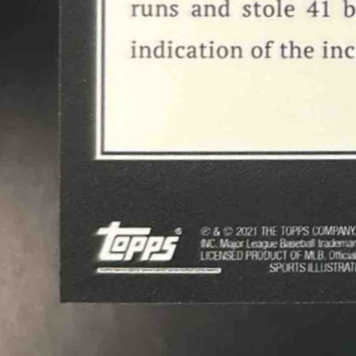 2021 Topps x Sports Illustrated Mike Trout #1 Los Angeles Angels - Sports Cards