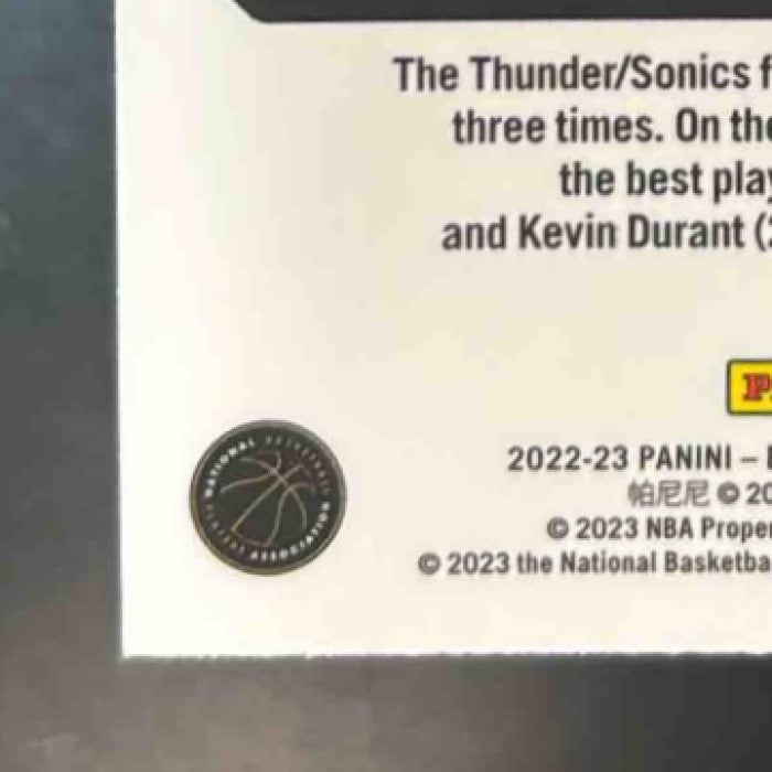 2022-23 Panini Donruss Optic Chet Holmgren Holo #208 RC Oklahoma City Thunder - Sports Cards