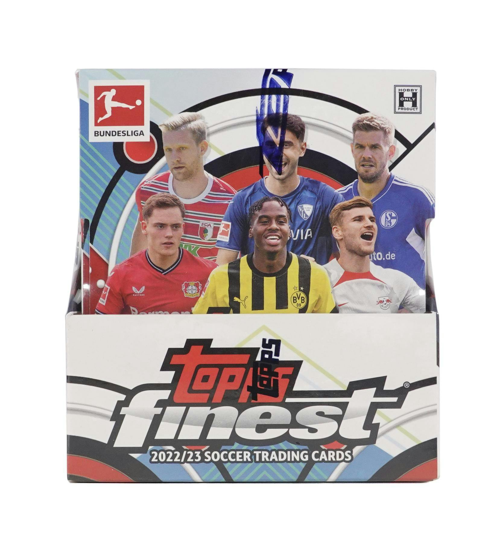 2022/23 Topps Finest Bundesliga Soccer Hobby Box (2 Autos / Master Box) - Soccer Hobby Box