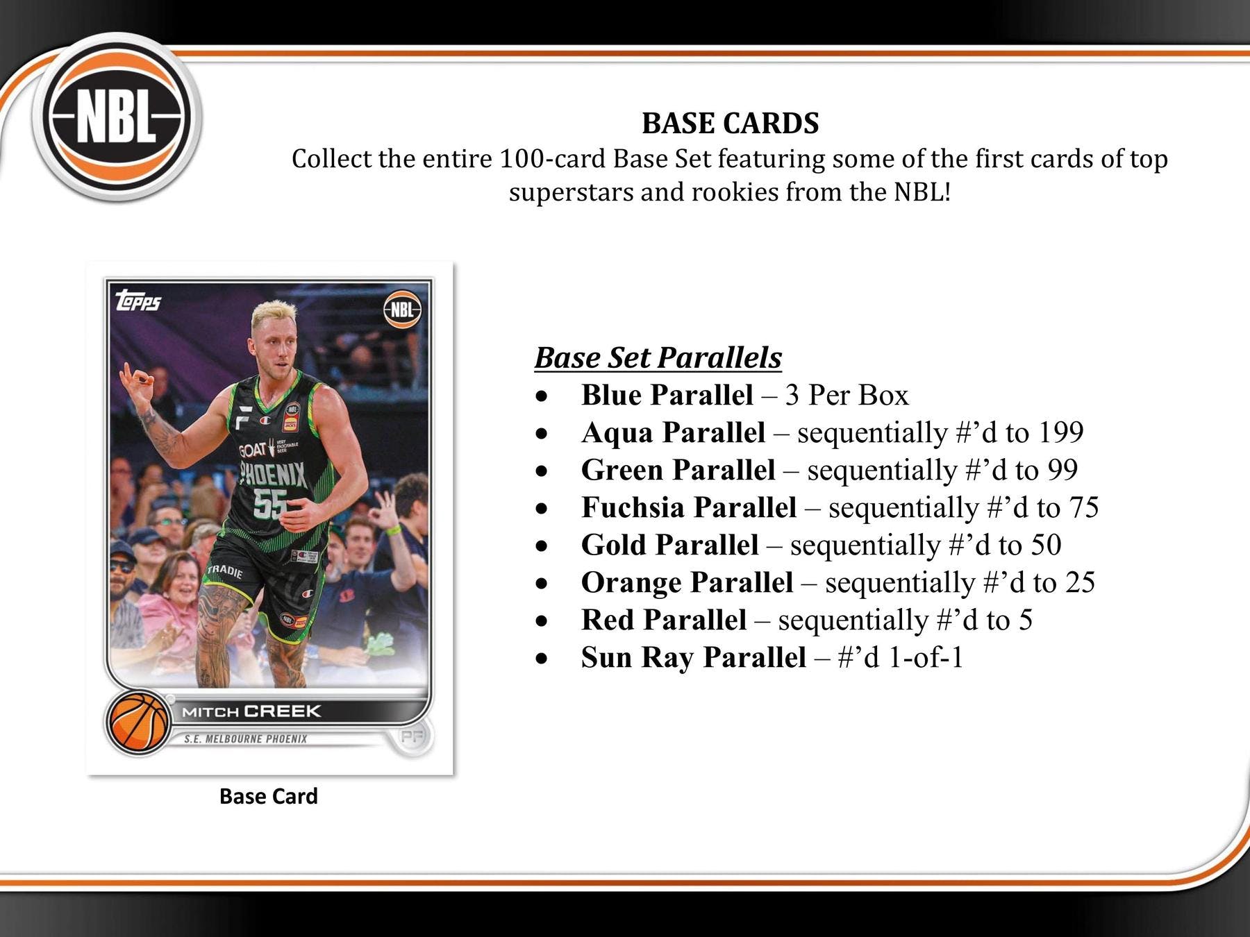 2022/23 Topps National Basketball League NBL Basketball Hobby Box - NBA Hobby Box