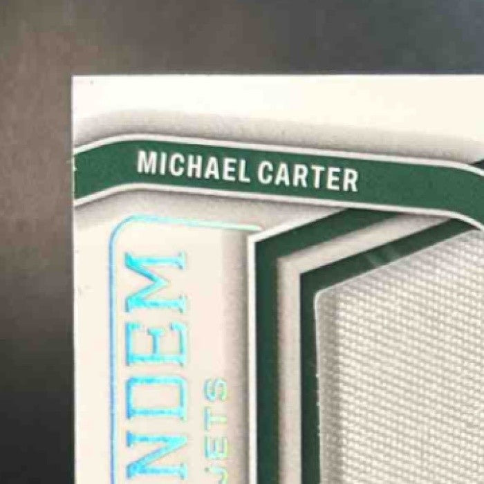 2022 Absolute Breece Hall Rookie Materials Holo Silver /25 MEM RC New York Jets - Sports Cards