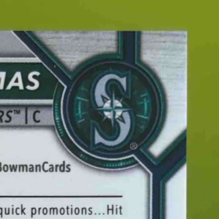 2022 Bowman Chrome Andy Thomas Auto Gold Refractor /50 1st Seattle Mariners - Sports Cards