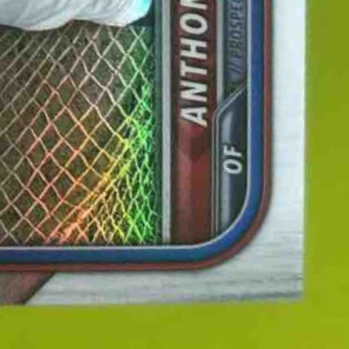 2022 Bowman Chrome Anthony Gutierrez Refractor 70/499 #BCP-160 Texas Rangers - Sports Cards