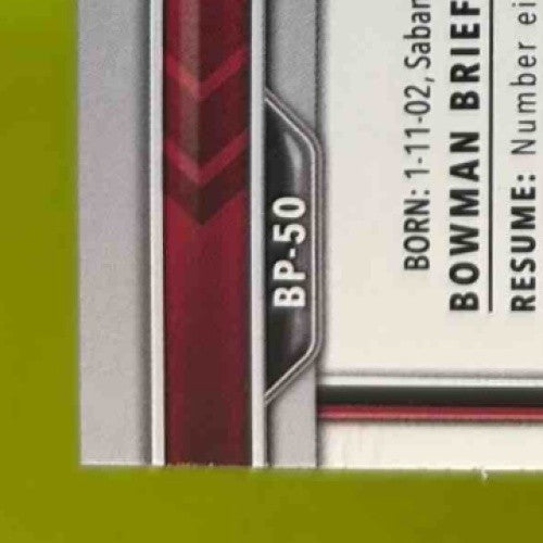 2022 Bowman Elly De La Cruz #BP-50 1st Prospect Cincinnati Reds - Sports Cards