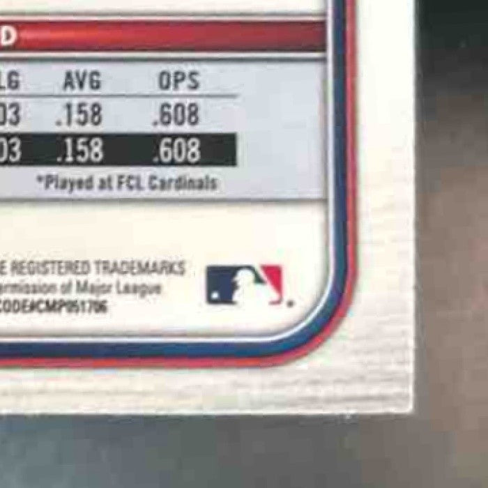 2022 Bowman Joshua Baez Chrome Prospects Atomic #BCP-112 St. Louis Cardinals - Sports Cards