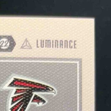 2022 Chronicles Drake London Luminance Update Rookies Purple 10/49 RC Falcons - Sports Cards