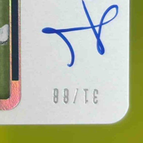 2022 Contenders John Metchie III Rookie Ticket Stub RPS 31/88 125 RC Auto Texans - Sports Cards