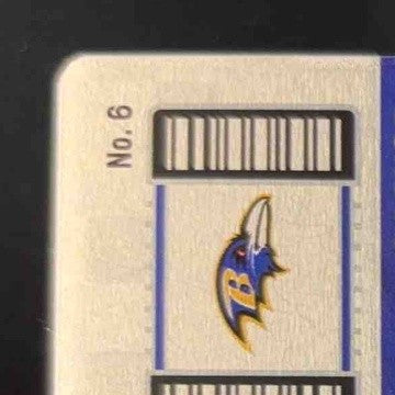 2022 Contenders Rashod Bateman Printing Plate Black 1/1 #6 Season Ticket Ravens - Sports Cards