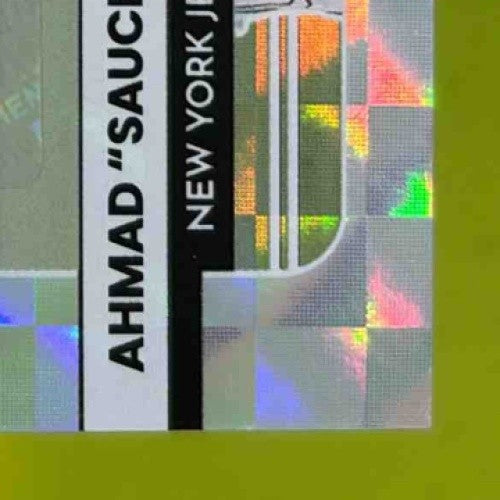 2022 Donruss Ahmad ’Sauce’ Gardner The Rookies Auto /199 #TR-27 RC New York Jets - Sports Cards