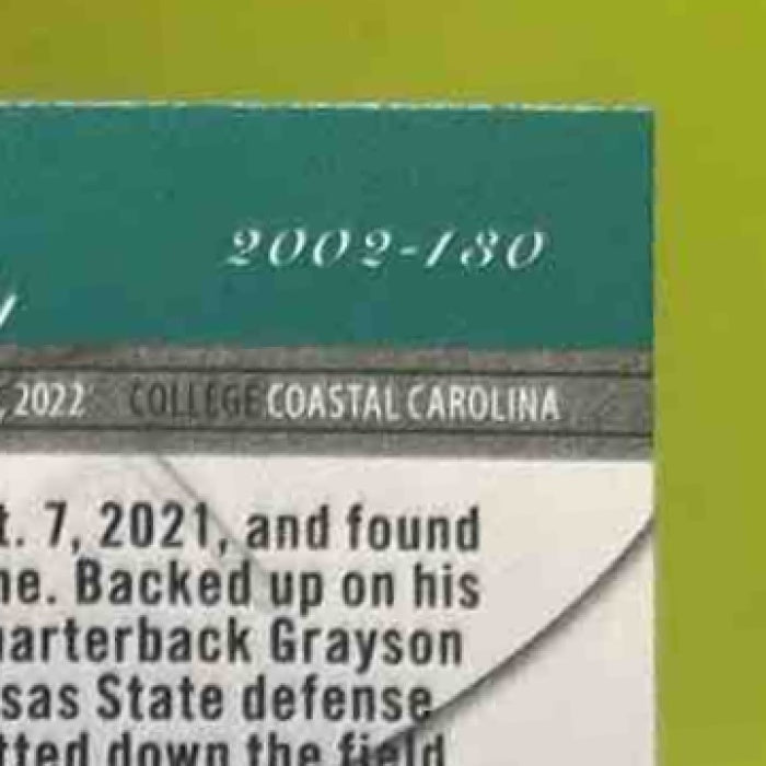2022 Donruss Elite Isaiah Likely 2002 Rookies Gold /10 RC Baltimore Ravens - Sports Cards