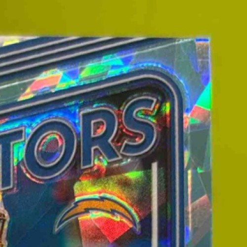 2022 Donruss Optic Justin Herbert Dominators Ice 5/15 #D-4 Los Angeles Chargers - Sports Cards