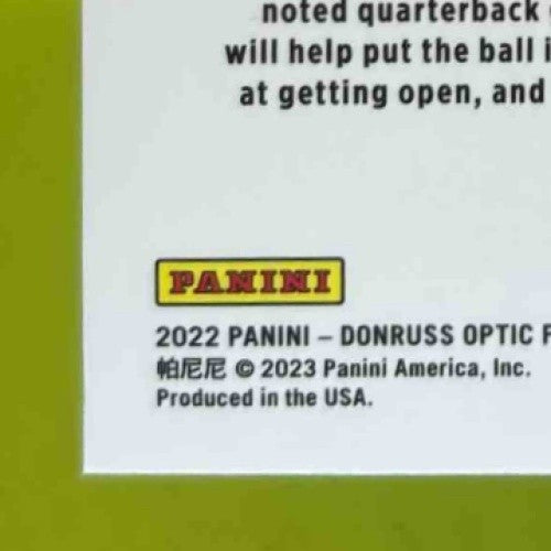 2022 Donruss Optic Wan Dale Robinson Purple Shock #220 RC Rated Rookie Giants - Sports Cards