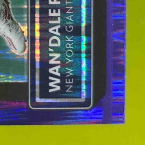 2022 Donruss Optic Wan Dale Robinson Purple Shock #220 RC Rated Rookie Giants - Sports Cards