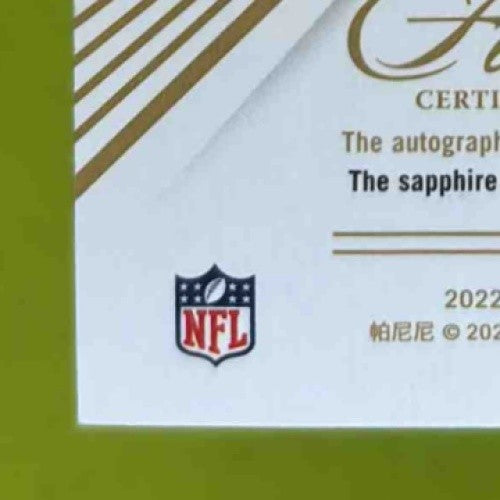 2022 Flawless Treylon Burks Rookie Gem Sapphire Auto 06/15 RC Tennessee Titans - Sports Cards